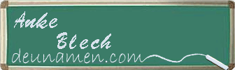 Anke Blech Visitenkarte
